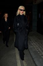 EIZA GONZALEZ Leaves Hakkasan Restaurant in London 03/23/2022