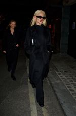 EIZA GONZALEZ Leaves Hakkasan Restaurant in London 03/23/2022
