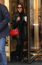 EIZA GONZALEZ Leaves Her Hotel in Paris 03/19/2022