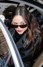 EIZA GONZALEZ Leaves Her Hotel in Paris 03/19/2022