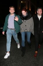 ELEANOR TOMLINSON Leaves The Ivy Restaurant in London 03/05/2022