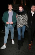 ELEANOR TOMLINSON Leaves The Ivy Restaurant in London 03/05/2022