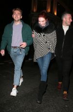 ELEANOR TOMLINSON Leaves The Ivy Restaurant in London 03/05/2022