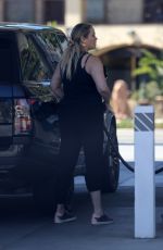 ELIZABETH BERKLEY at a Gas Station in Los Angeles 03/25/2022