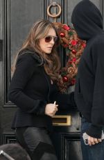 ELIZABETH HURLEY and NATHALIE COX on the Set of Christmas in the Caribbean in London 03/17/2022