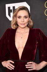 ELIZABETH OLSEN at 27th Annual Critics Choice Awards in Los Angeles 03/13/2022