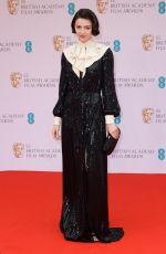 ELLA HUNT at EE British Academy Film Awards 2022 in London 03/13/2022