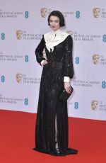 ELLA HUNT at EE British Academy Film Awards 2022 in London 03/13/2022