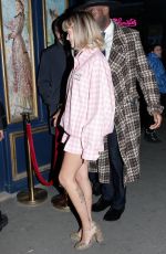 ELLA PURNELL Arrives at Miu Miu Dinner at Paris Fashion Week 03/08/2022