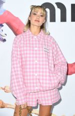 ELLA PURNELL at Miu Miu Womenswear Fall/Winter 2022/2023 Show at Paris Fashion Week 03/08/2022
