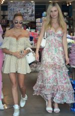 ELLA ROSE and ELENA BELLE Out Shopping at Kitson in Beverly Hills 03/10/2022
