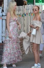 ELLA ROSE and ELENA BELLE Out Shopping at Kitson in Beverly Hills 03/10/2022