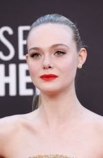 ELLE FANNING at 27th Annual Critics Choice Awards in Los Angeles 03/13/2022