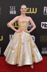 ELLE FANNING at 27th Annual Critics Choice Awards in Los Angeles 03/13/2022