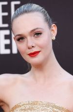 ELLE FANNING at 27th Annual Critics Choice Awards in Los Angeles 03/13/2022