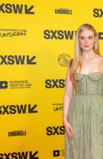 ELLE FANNING at The Girl From Plainville Premiere at SXSW 2022 in Austin 03/12/2022
