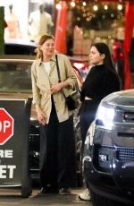 ELLEN POMPEO Out for Dinner with a Friend at E Baldi in Beverly Hills 03/18/2022