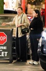 ELLEN POMPEO Out for Dinner with a Friend at E Baldi in Beverly Hills 03/18/2022