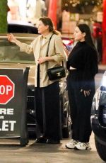 ELLEN POMPEO Out for Dinner with a Friend at E Baldi in Beverly Hills 03/18/2022