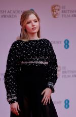 ELLIE BAMBER at EE British Academy Film Awards 2022 in London 03/13/2022