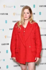 ELLIE BAMBER at Vanity Fair EE Rising Star Award Party in London 03/01/2022