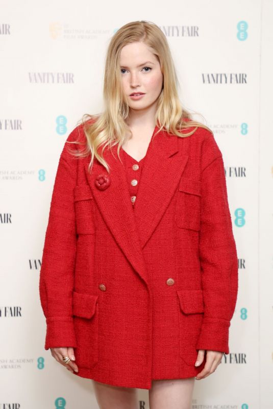 ELLIE BAMBER at Vanity Fair EE Rising Star Award Party in London 03/01/2022