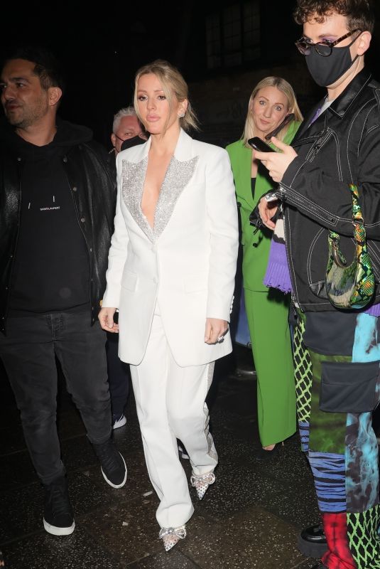 ELLIE GOULDING Arrives at NME Awards 2022 in London 03/02/2022