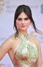 EMILIA JONES at EE British Academy Film Awards 2022 in London 03/13/2022