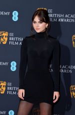 EMILIA JONES at EE British Academy Film Awards 2022 Nominees Reception in London 03/12/2022