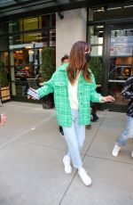 EMILIA JONES Leaves Her Hotel in New York 03/16/2022