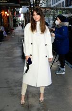 EMILIA JONES Out and About in New York 03/15/2022