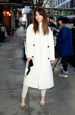 EMILIA JONES Out and About in New York 03/15/2022
