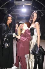 EMILY ALYN LIND and ZION MORENO Arrives at Knicks Game in New York 03/20/2022