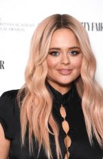 EMILY ATACK at Vanity Fair EE Rising Star Award Party in London 03/01/2022