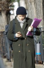EMILY BEECHAM Out for Bike Rides in London 03/01/2022