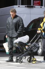 EMILY RATAJKOWSKI and Sebastian Bear-McClard Out with Their Baby in New York 03/08/2022