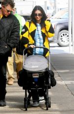 EMILY RATAJKOWSKI and Sebastian Bear-McClard Out with Their Baby in New York 03/08/2022
