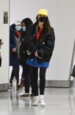 EMILY RATAJKOWSKI at JFK Airport in New York 03/29/2022