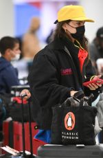 EMILY RATAJKOWSKI at JFK Airport in New York 03/29/2022