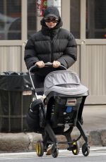 EMILY RATAJKOWSKI Out with Her Baby in New York 03/10/2022