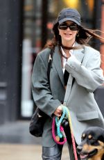 EMILY RATAJKOWSKI Out with Her Dog Colombo in New York 03/23/2022