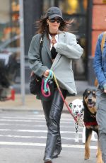 EMILY RATAJKOWSKI Out with Her Dog Colombo in New York 03/23/2022