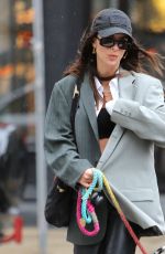 EMILY RATAJKOWSKI Out with Her Dog Colombo in New York 03/23/2022