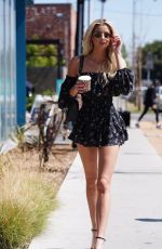EMMA HERNAN Out with Her Dog in Los Angeles 03/18/2022