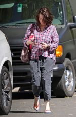 EVANGELINE LILLY Leaves a Friends House in Los Feliz 03/23/2022