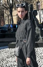 EVER GABO ANDERSON at Miu Miu Show at Paris Fashion Week 03/08/2022