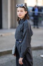 EVER GABO ANDERSON at Miu Miu Show at Paris Fashion Week 03/08/2022