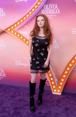 FRANCESCA CAPALDI at Olivia Rodrigo: Driving Home 2u Premiere in Los Angeles 03/24/2022