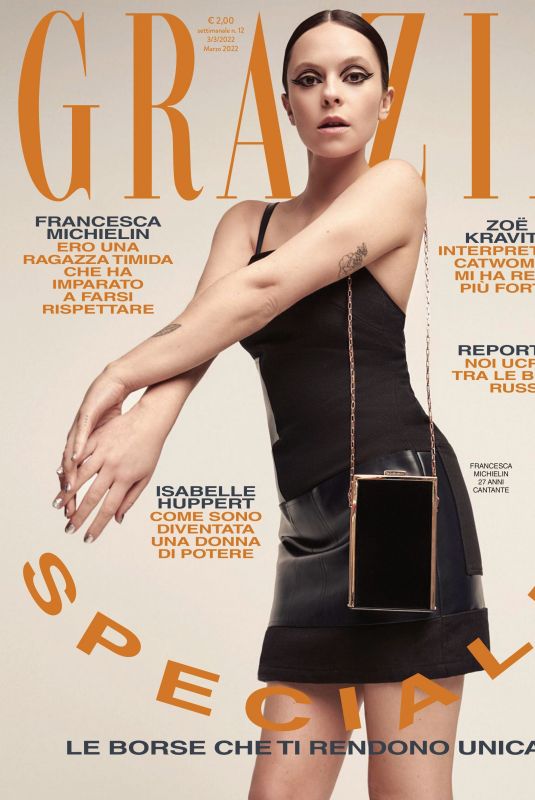 FRANCESCA MICHIELIN for Grazia Magazine, Italy March 2022
