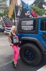 FRENCHY MORGAN Support Ron Desantis Rally at Hilton West Palm Beach 03/14/2022